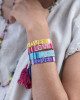 ATITLAN LOVE BRACELET - BLUE TURQUOISE INDIGO