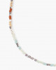 SEAFOAM MIX PULL TIE ANKLET