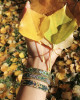 BALI FRIENDSHIP BRACELET - OLIVE CAMO