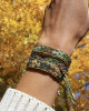 BALI FRIENDSHIP BRACELET - OLIVE CAMO