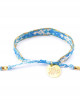 BALI FRIENDSHIP BRACELET - OCEAN FOAM