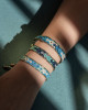 BALI FRIENDSHIP BRACELET - OCEAN FOAM
