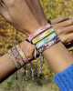 BALI FRIENDSHIP BRACELET - SHERBET PLUM