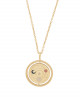 MILKY WAY SPINNING GOLD NECKLACE