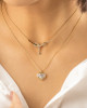 HEART OF PEARL LOCKET NECKLACE