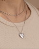 FOLLOW YOUR HEART SILVER LOCKET