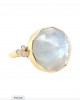 BIGGIE MOONSTONE RING WITH DIAMONDS -  NEW ARRIVAL!