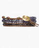 MANO TRIPLE WRAP IOLITE MIX