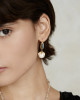 LARK EARRINGS WHITE PEARL MIX