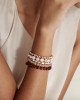 KEYES NAKED WRAP BRACELET - PINK MIX