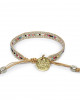 SKINNY SILVER DARJEELING RAINBOW BRACELET