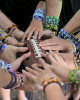 SKINNY GREEN LOVE BRACELET