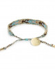 BALI METALLIC FRIENDSHIP BRACELET - WATERFALL OASIS
