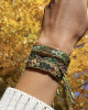 BALI FRIENDSHIP BRACELET - OLIVE LAUREL