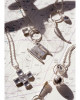 SILVER SCROLL PENDANT